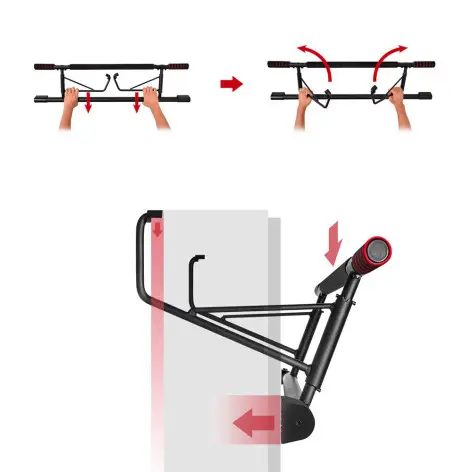 Barre à traction pour exercices à la maison - vue 3