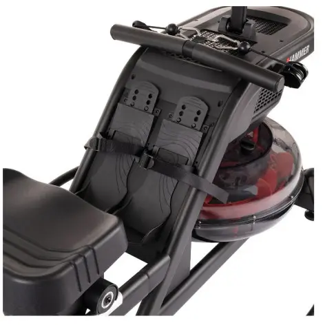 Rameur à fonctionnement à eau haute technologie avec bras avirons - 6 niveaux de résistance - WaterEffect 3D - vue 9