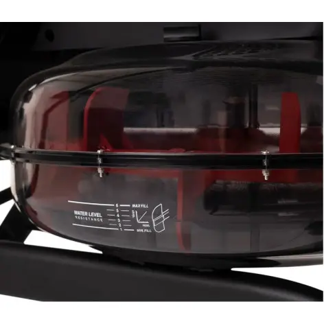 Rameur à fonctionnement à eau haute technologie avec bras avirons - 6 niveaux de résistance - WaterEffect 3D - vue 11