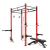 Cage de crosstraining multipostes plateforme fonctionnelle - vue 2