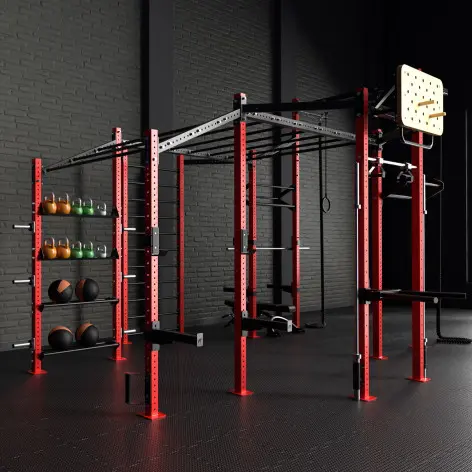 Rig cage complète pour box de crosstraining professionnelle - vue 3