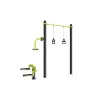 Double equipement de fitness extérieur pour entraînement outdoor