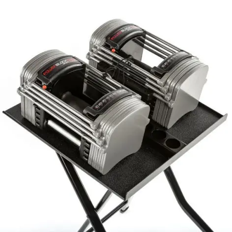 Support rangement haltères powerblocks - vue 4