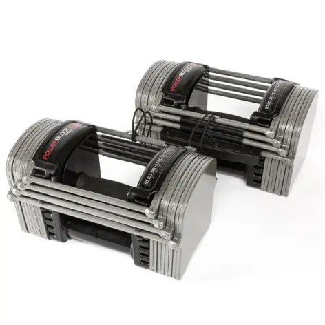 Haltères à charge variable powerblocks de musculation 2 à 22,5 kg - vue 5