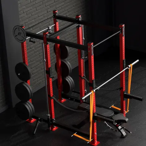Plateforme de crosstraining compacte multipostes professionnelle - vue 3