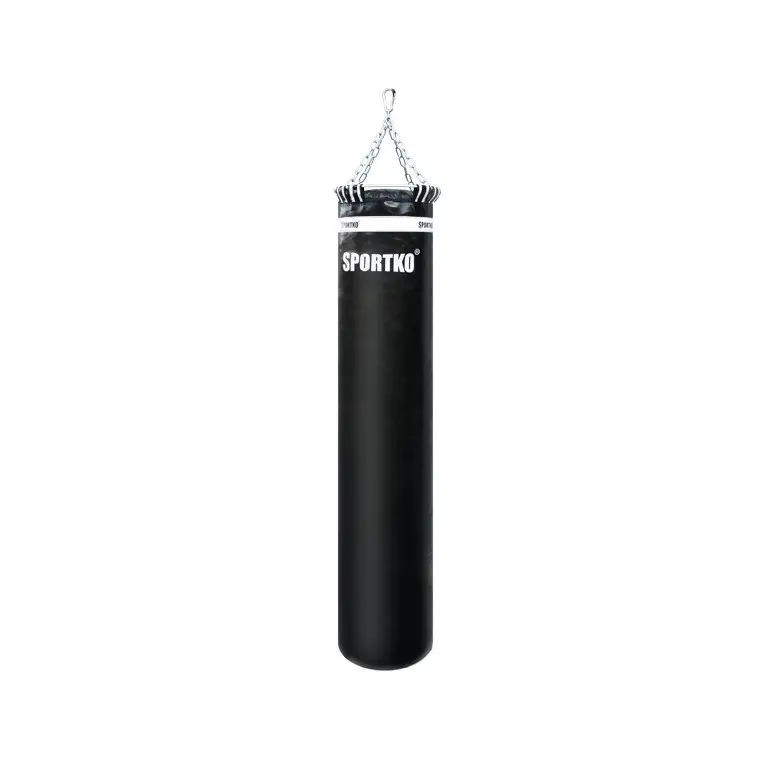 Sac de boxe avec chaînes