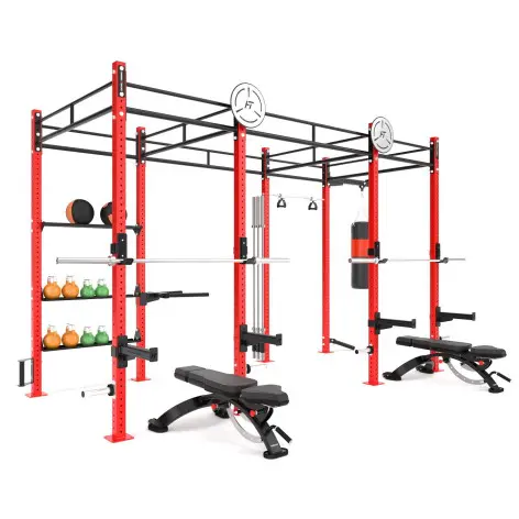 Cage de crosstraining professionnelle rig complet - vue 2
