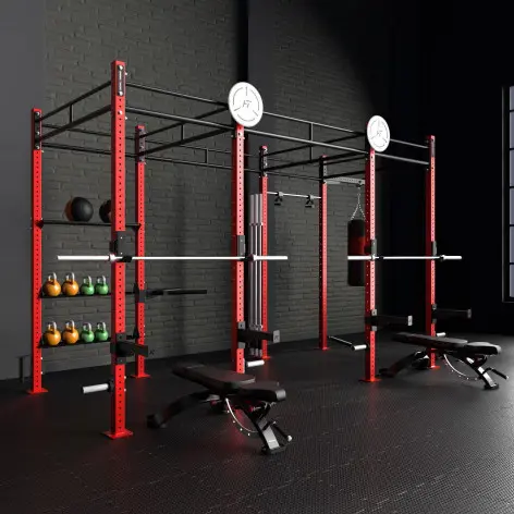 Cage de crosstraining professionnelle rig complet - vue 3