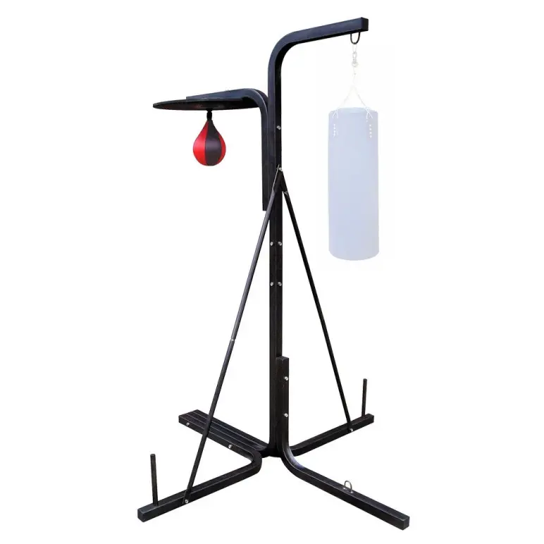 Support en acier musculation et boxe