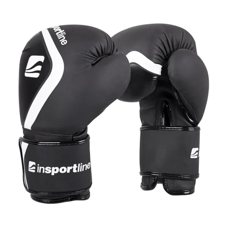Gants de boxe noir et blanc