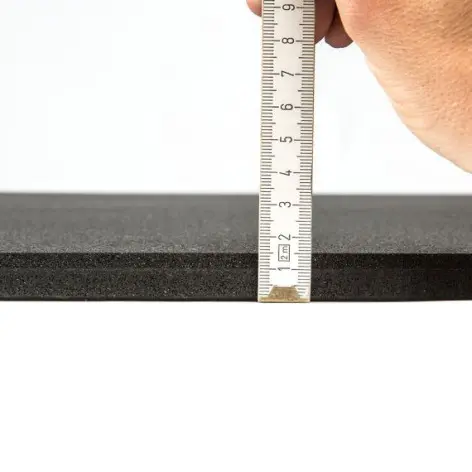 Plaque de revêtement et protection sol salle de sport 100cm x 100cm - vue 4