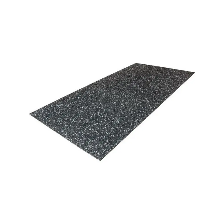 Plaque de protection de sol avec surface antidérapante pour salle de sport