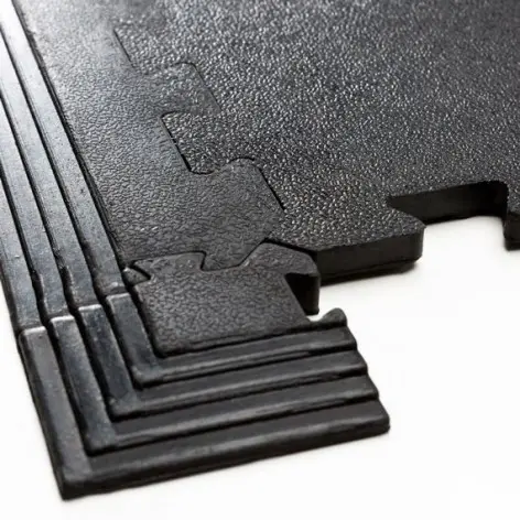 Tapis de protection de sol puzzle en caoutchouc 1m2 - vue 3