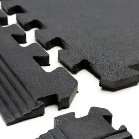Tapis de protection de sol puzzle en caoutchouc 1m2 - vue 2