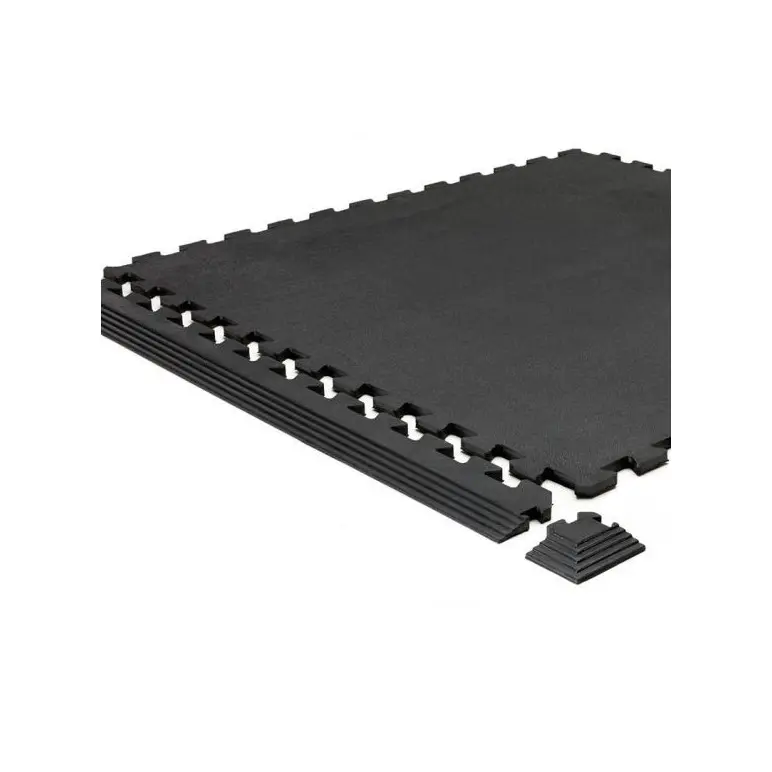Tapis de protection de sol puzzle en caoutchouc 1m2