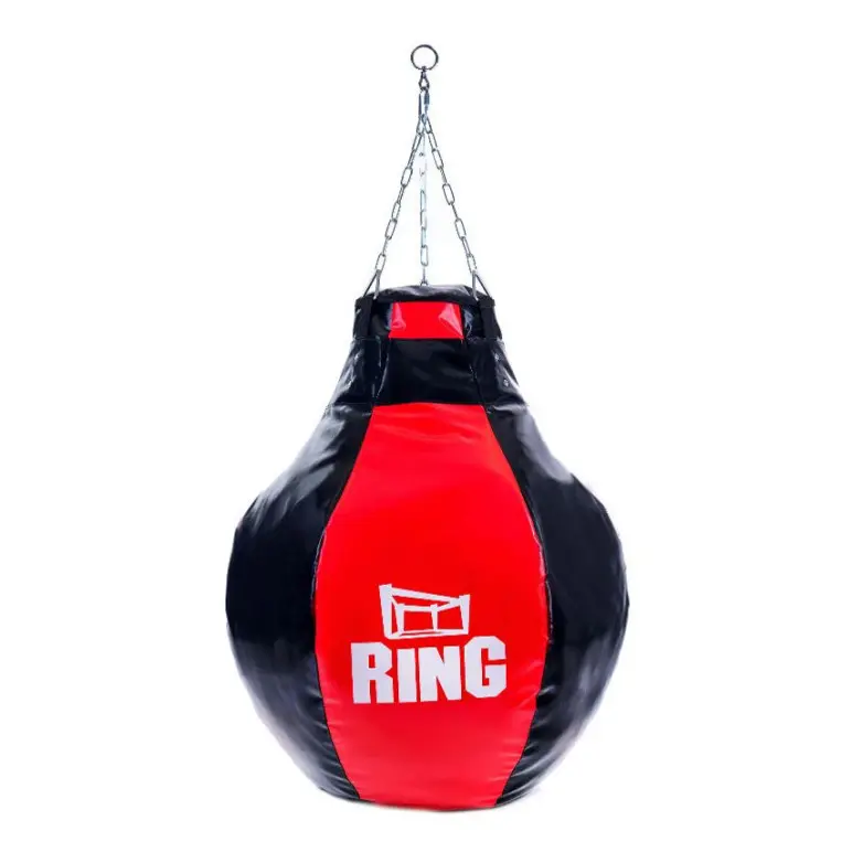 Sac de boxe suspendu avec chaînes soudées