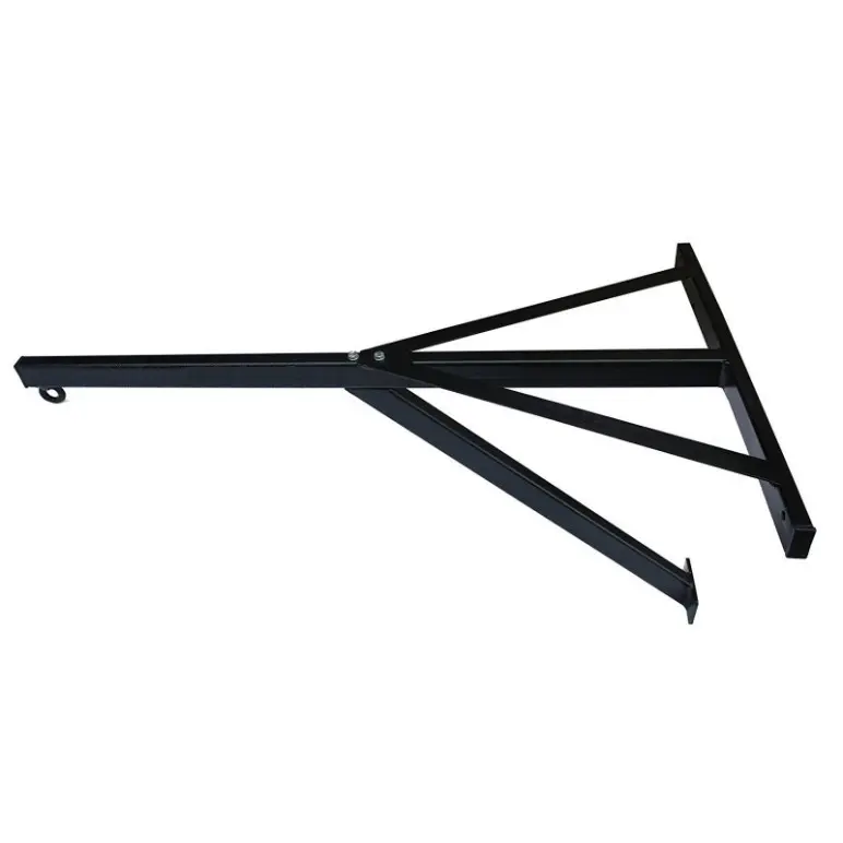 Barre murale robuste avec accroche de punching ball - 3 barres de renfort