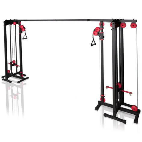 Machine poulie vis à vis pour charges libres 120 kg - vue 2