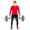 Barre de deadlift olympique - vue 5