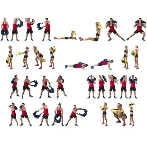 Sac lesté bulgare de cross-training 5 à 20 kg - vue 5