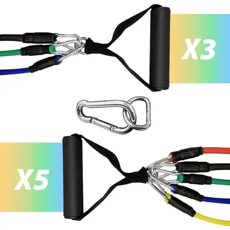 Lot complet de bandes de resistance - vue 6