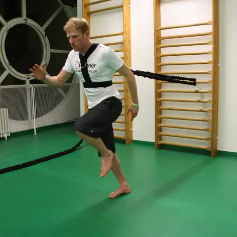 Bande de résistance avec sangle réglable pour entraînement en homegym - vue 2