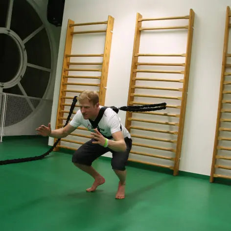 Bande de résistance avec sangle réglable pour entraînement en homegym - vue 3