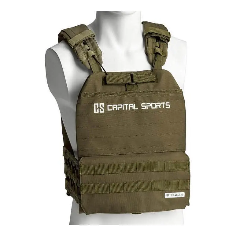 Veste avec poids pour musculation