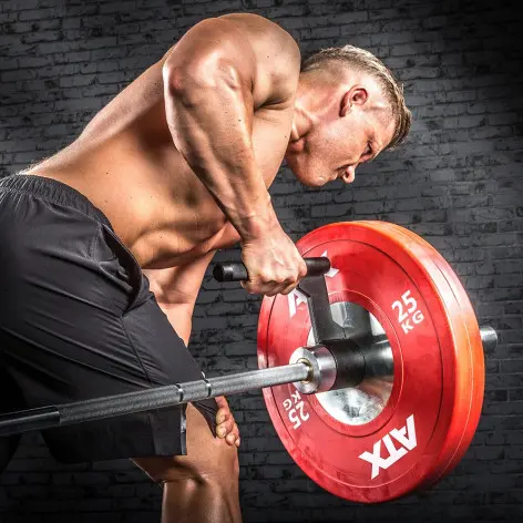 T-Bar Row simple ATX poignée de tirage pour rowing avec barre olympique - vue 4