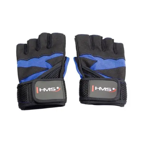 Paire gants d'entraînement en cuir fitness crosstraining et musculation - vue 2