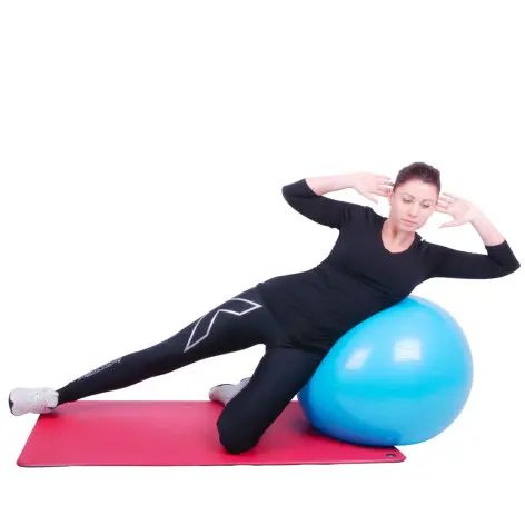 Ballon de fitness pour exercices de renforcement musculaire - 75 cm - plusieurs couleurs - vue 10