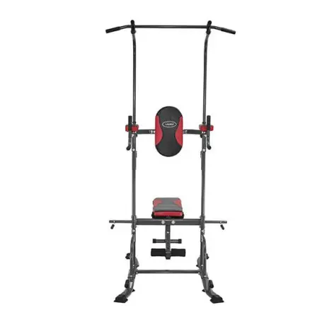 Chaise romaine multifonction pliable traction dips et dévéloppé couché home gym - vue 6