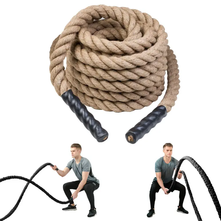 Battle rope pour entraînements de musculation
