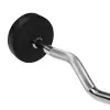 Barre de musculation EZ préchargée monobloc 40 kg - vue 3
