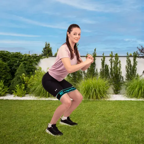 Bande de résistance anti-dérapante pour renforcement musculaire à la maison ou en homegym - vue 2