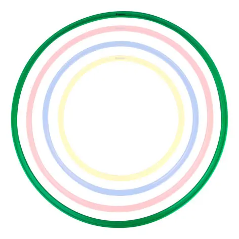 Cerceau de fitness en plastique pour activation de la sangle abdominale - 70 cm - vue 2