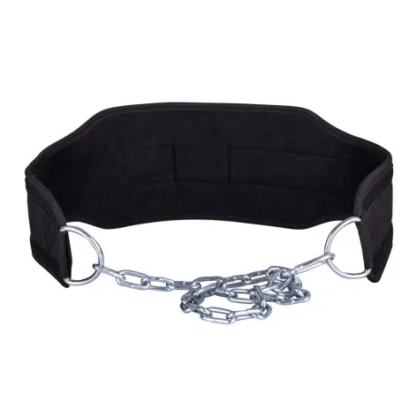 Ceinture de fitness lestée en néoprène - Noir - Entraînement musculation à la maison - vue 3