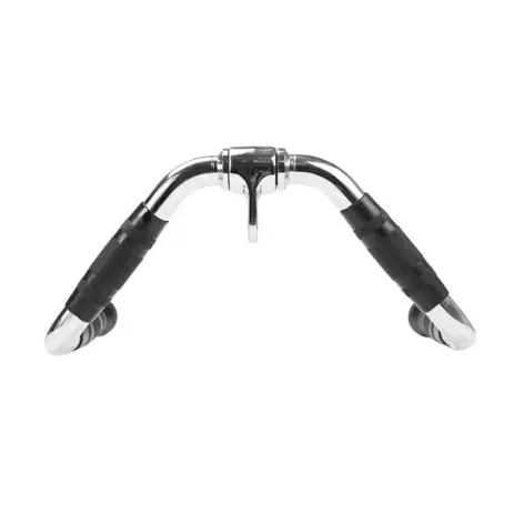 Poignée de tirage large pour entraînement du dos revêtement caoutchouc - vue 2