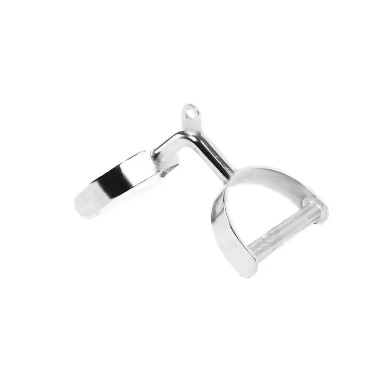 Poignée double de tirage pour entraînement des dorsaux à la poulie