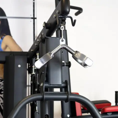 Poignée double de tirage pour entraînement des dorsaux à la poulie - vue 4