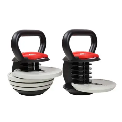 Kettlebell réglable avec charge ajustable de 3 à 17 kg - vue 1