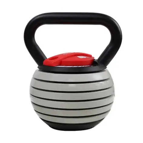 Kettlebell réglable avec charge ajustable de 3 à 17 kg