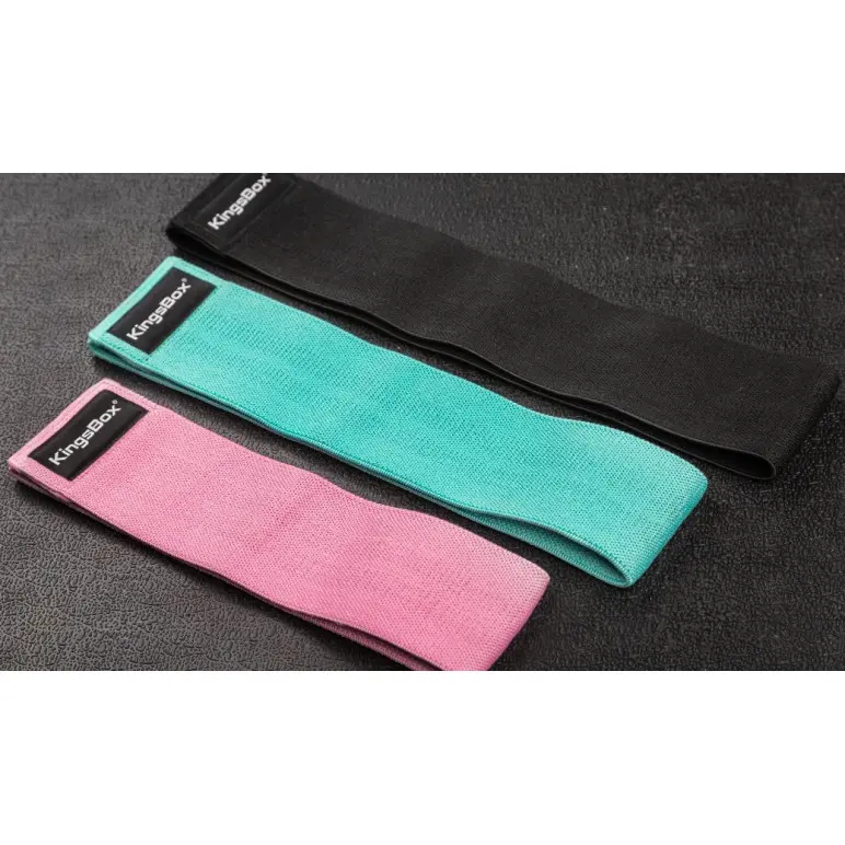 Kit de 3 bandes de résistance pour renforcement musculaire