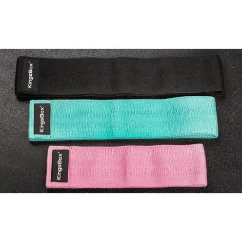 Kit de 3 bandes de résistance pour renforcement musculaire - vue 2