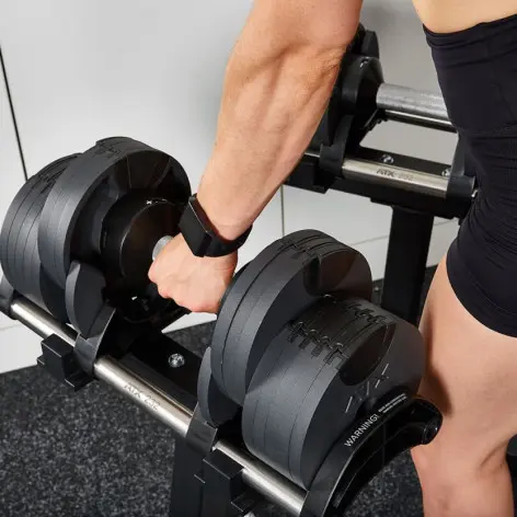 Haltères réglables à charge automatique 2 à 32 kg - vue 10