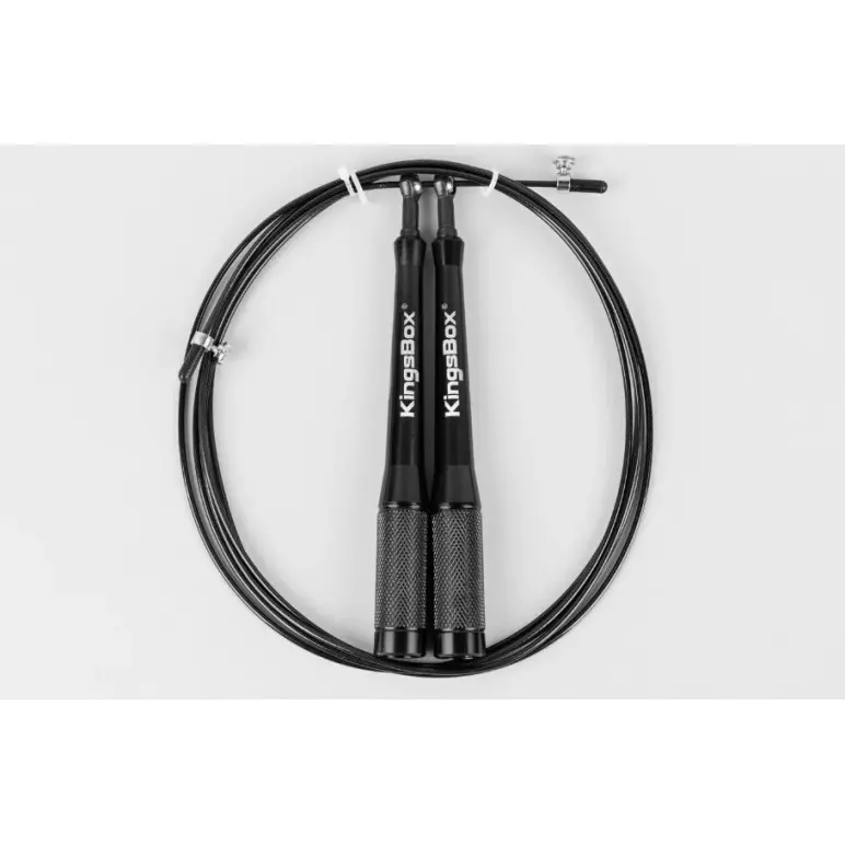 Corde à sauter 3 mètres avec poignées en aluminium - vue 3