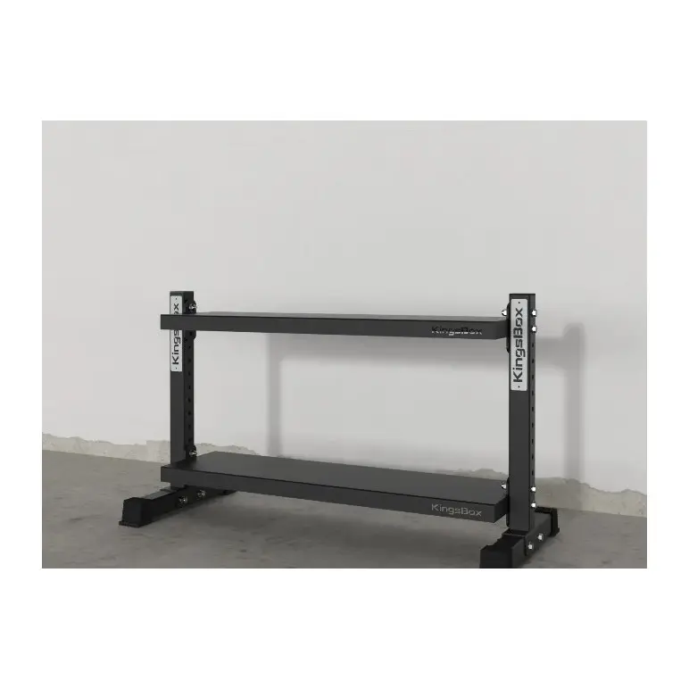 Support de rangement à 2 étages pour Kettlebells