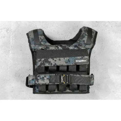 Gilet lesté 30 kg ou 20 kg en nylon pour entraînement de cross-training - Taille unique - vue 4