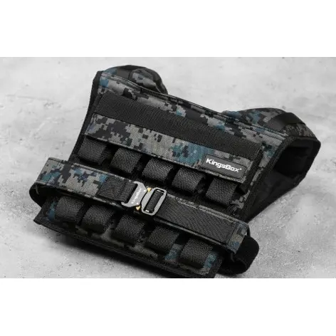 Gilet lesté 30 kg ou 20 kg en nylon pour entraînement de cross-training - Taille unique - vue 5