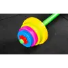 Barre d'haltères pour enfants colorée de 2 kg - vue 2